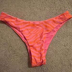 SHEIN Pink and Orange Bikini Bottom